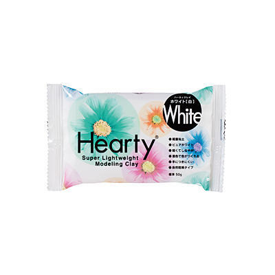 Hearty Soft Clay - White